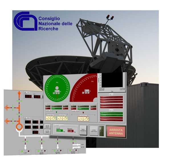 Ricerca scientifica scada e controllo antenne Labview